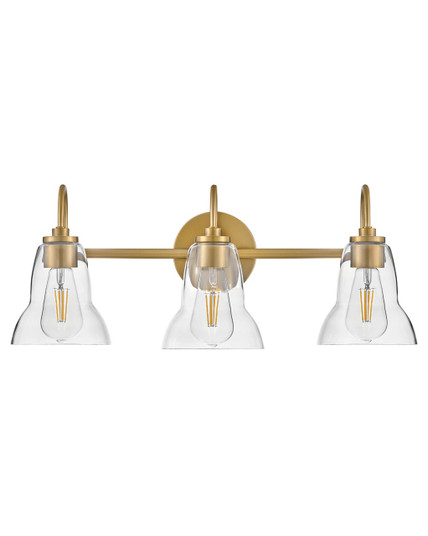 Vera LED Vanity in Lacquered Brass (531|85563LCB)