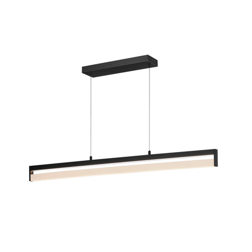 Crossbar LED Pendant in Black (86|E36104BK)