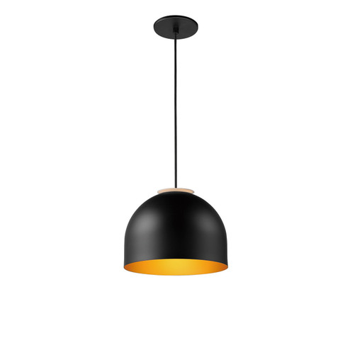 Foster LED Pendant in Black / Gold (86|E3460254BKGLD)