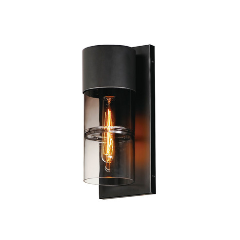 Smokestack LED Outdoor Wall Sconce in Black (86|E26142142BK)