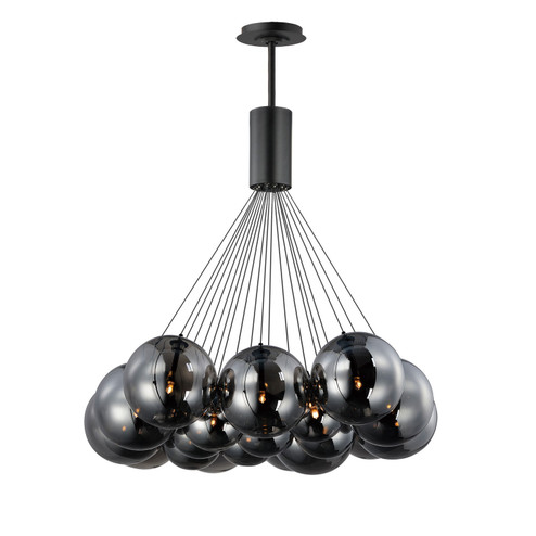 Burst LED Pendant in Black (86|E25088142BK)