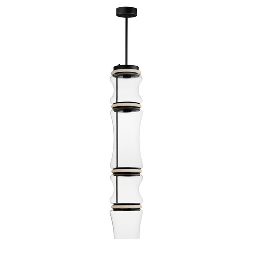 Syndicate LED Pendant in Black (86|E2138418BK)
