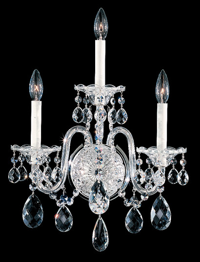 Sterling Three Light Wall Sconce in Polished Silver (53|299240R)