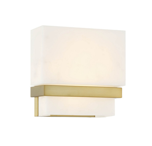 Arzon LED Wall Sconce in Soft Brass (7|521695L)