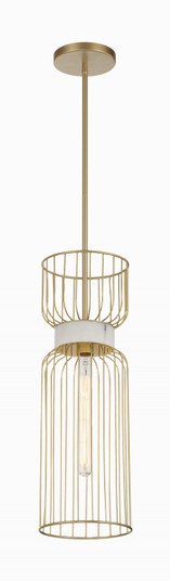 Park Slope by Robin Baron One Light Mini Pendant in Nouveau Gold (7|3392754)