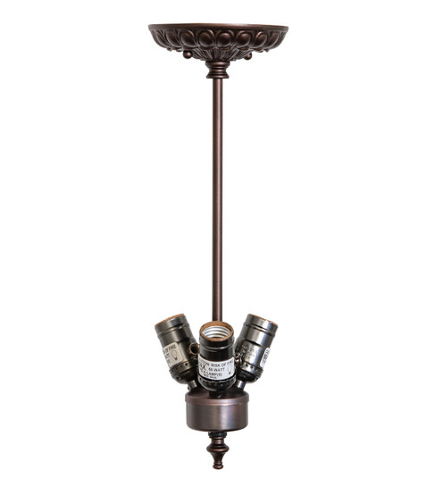 Mahogany Bronze Three Light Pendant Hardware in Mahogany Bronze (57|262187)