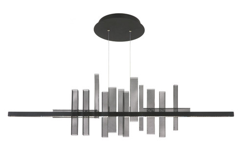 Alambre LED Island Pendant in Coal (42|P8567166AL)