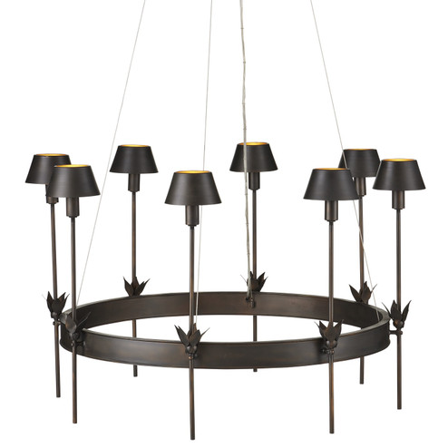 Coterie LED Chandelier in Bronze/Gold (142|90001082)