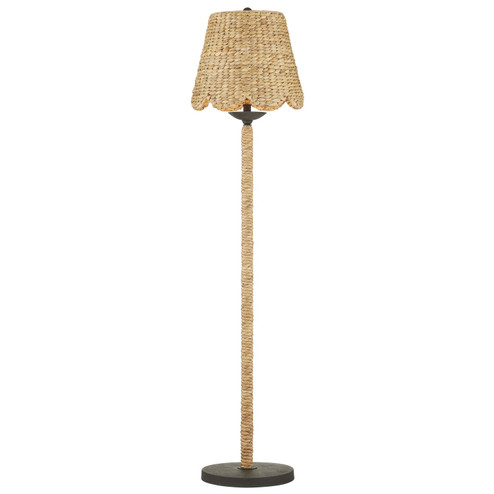 Suzanne Duin One Light Floor Lamp in Natural/Mole Black (142|80000139)