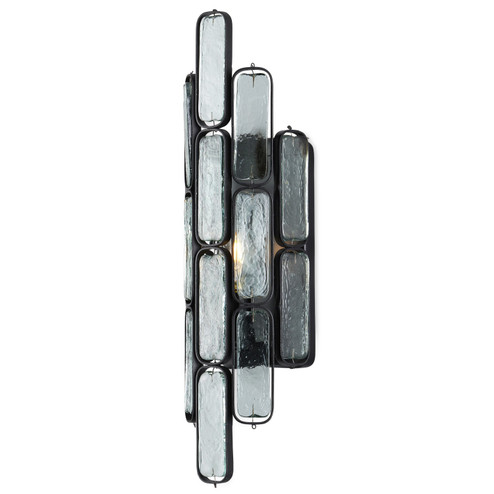 Centurion One Light Wall Sconce in Clear/Satin Black (142|59000053)