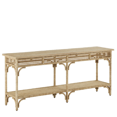 Olisa Console Table in Natural/Brown Carafe (142|30000246)