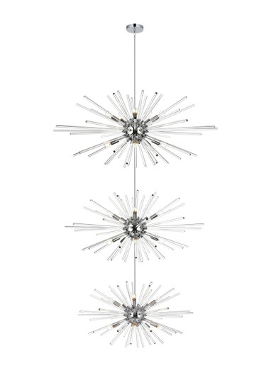 Sienna 30 Light Chandelier in chrome (173|2502G46L3C)