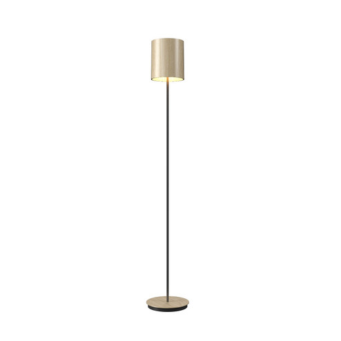 Cylindrical One Light Floor Lamp in Sand (486|305445)
