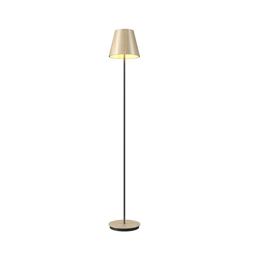 Conical One Light Floor Lamp in Sand (486|305345)