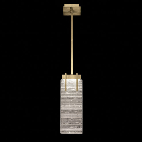 Terra LED Pendant in Gold/Rake Clear (48|93104035ST)