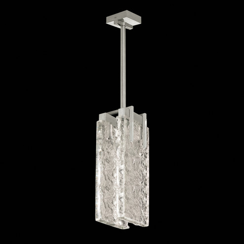 Terra LED Pendant in Silver/Clear Glass (48|93104021ST)