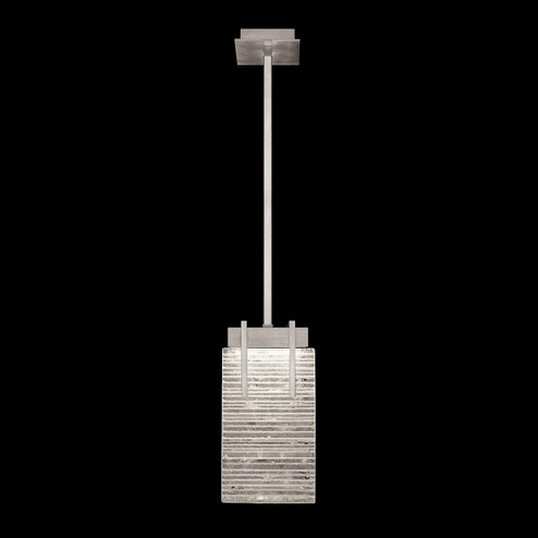 Terra LED Pendant in Silver/Rake Clear (48|93054025ST)