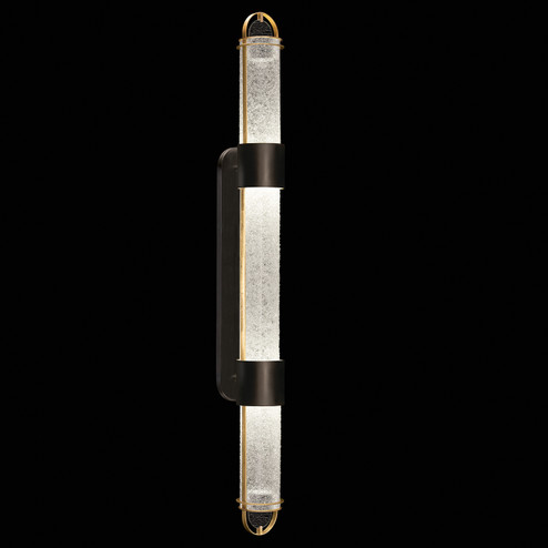 Bond LED Wall Sconce in Black & Gold/Diamond Blanket (48|92585021ST)