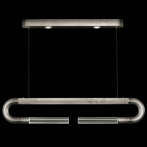 Antonia LED Linear Pendant in Ombre Silver/Nickel/Smoke (48|924140722ST)