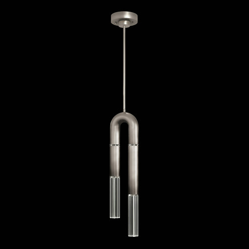 Antonia LED Pendant in Ombre Silver/Nickel/No Parchment (48|923340720ST)