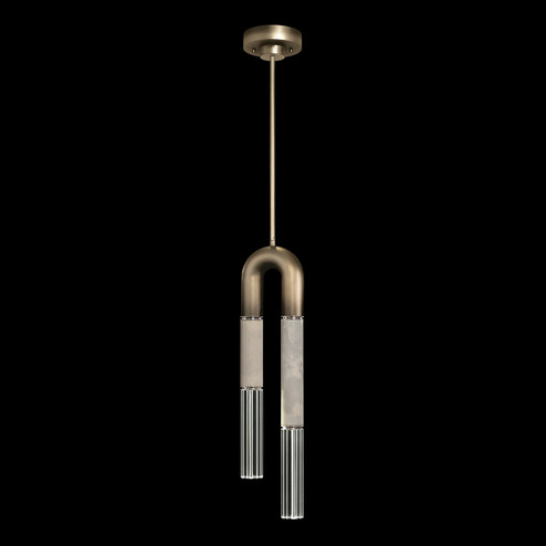 Antonia LED Pendant in Ombre Bronze/Nickel/Smoke (48|923340622ST)