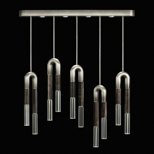Antonia LED Linear Pendant in Silver (48|923140721ST)