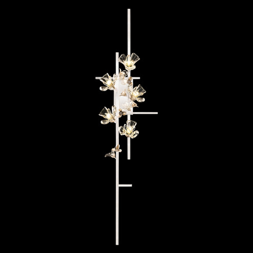 Azu LED Wall Sconce in White Gesso (48|9189503ST)