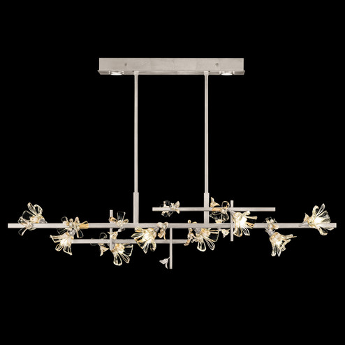 Azu LED Pendant in Silver Leaf (48|9187401ST)