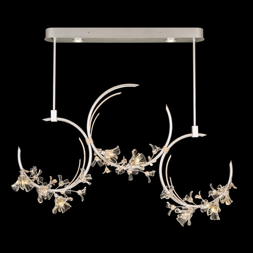 Azu LED Pendant in Silver Leaf (48|9153401ST)