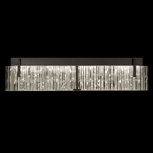 Terra LED Bath Bar in Black/Rake Clear (48|91345015ST)