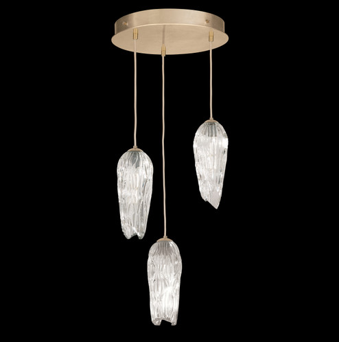 Las Olas Three Light Pendant in Gold (48|9118402ST)