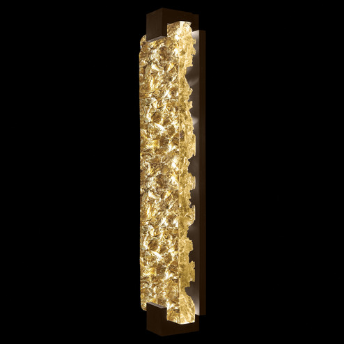 Terra LED Wall Sconce in Bronze/Gold Leaf Glass (48|89685042ST)