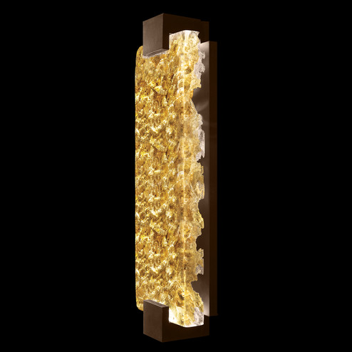 Terra LED Wall Sconce in Bronze/Gold Leaf Glass (48|89675042ST)
