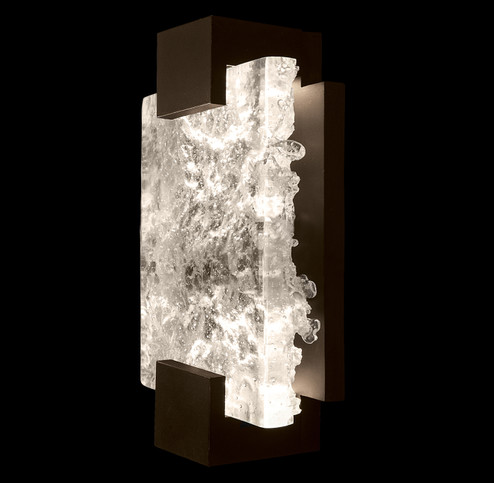 Terra LED Wall Sconce in Bronze/Gold Leaf Glass (48|89655042ST)