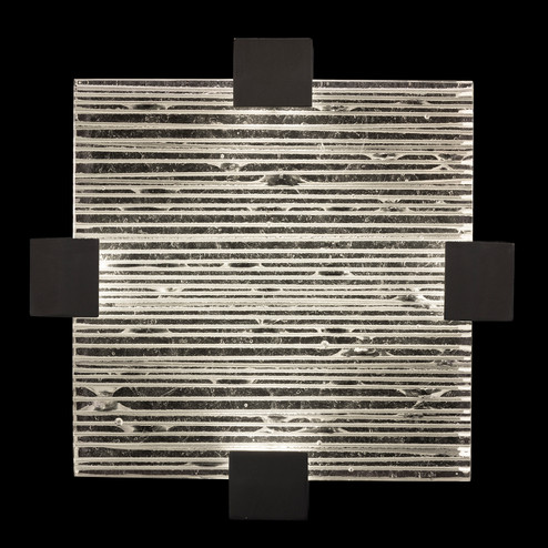 Terra LED Flush Mount in Black/Rake Clear (48|89544015ST)