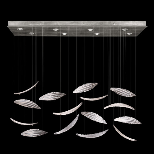 Elevate LED Pendant in Silver Leaf (48|894840122ST)