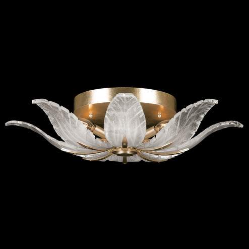 Plume Four Light Flush Mount in Gold/White ''Plumes'' (48|89414021ST)