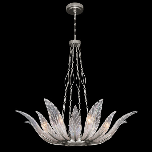 Plume Eight Light Pendant in Silver (48|8940401ST)