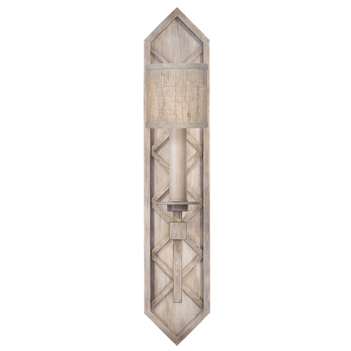Cienfuegos One Light Wall Sconce in Gray w/Greige Fabric Shades (48|88955021ST)