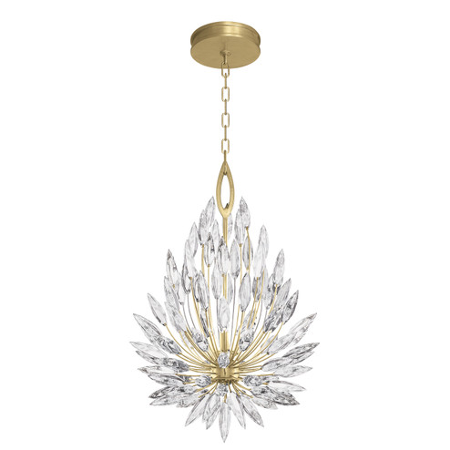 Lily Buds Three Light Chandelier in Gold (48|8816401ST)
