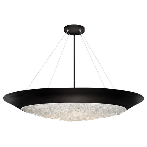 Arctic Halo Three Light Pendant in Black (48|8764402ST)