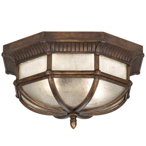 Holland Park Two Light Outdoor Flush Mount in Bronze (48|845282ST)