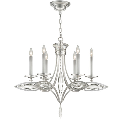 Marquise Six Light Chandelier in Silver (48|84354012ST)