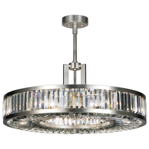 Crystal Enchantment Six Light Pendant in Silver (48|815840ST)