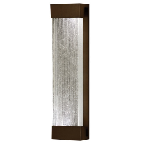 Crystal Bakehouse LED Wall Sconce in Bronze w/Spires Glass Block (48|81115013ST)
