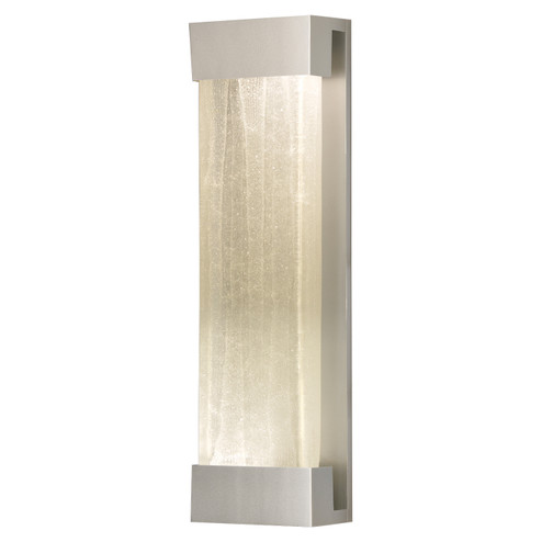 Crystal Bakehouse LED Wall Sconce in Silver w/Spires Glass Block (48|81105023ST)