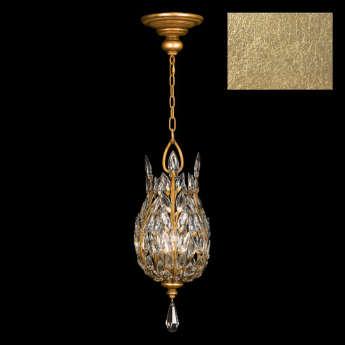Crystal Laurel Three Light Pendant in Gold Leaf (48|804640SF3)