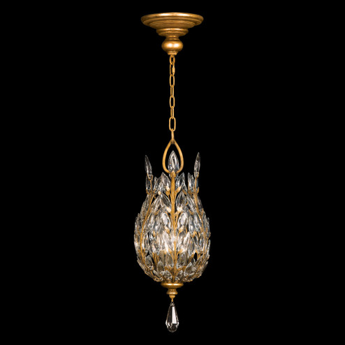 Crystal Laurel Three Light Lantern in Gold (48|8046402ST)