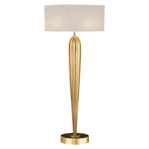 Allegretto Two Light Table Lamp in Gold Leaf (48|792915SF33)