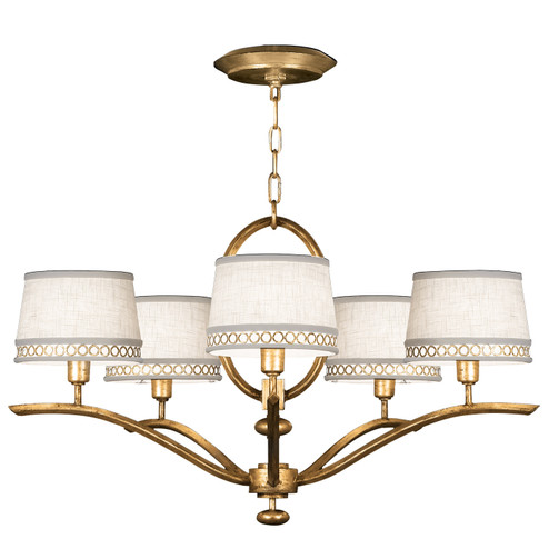 Allegretto Five Light Chandelier in Gold (48|7854402ST)